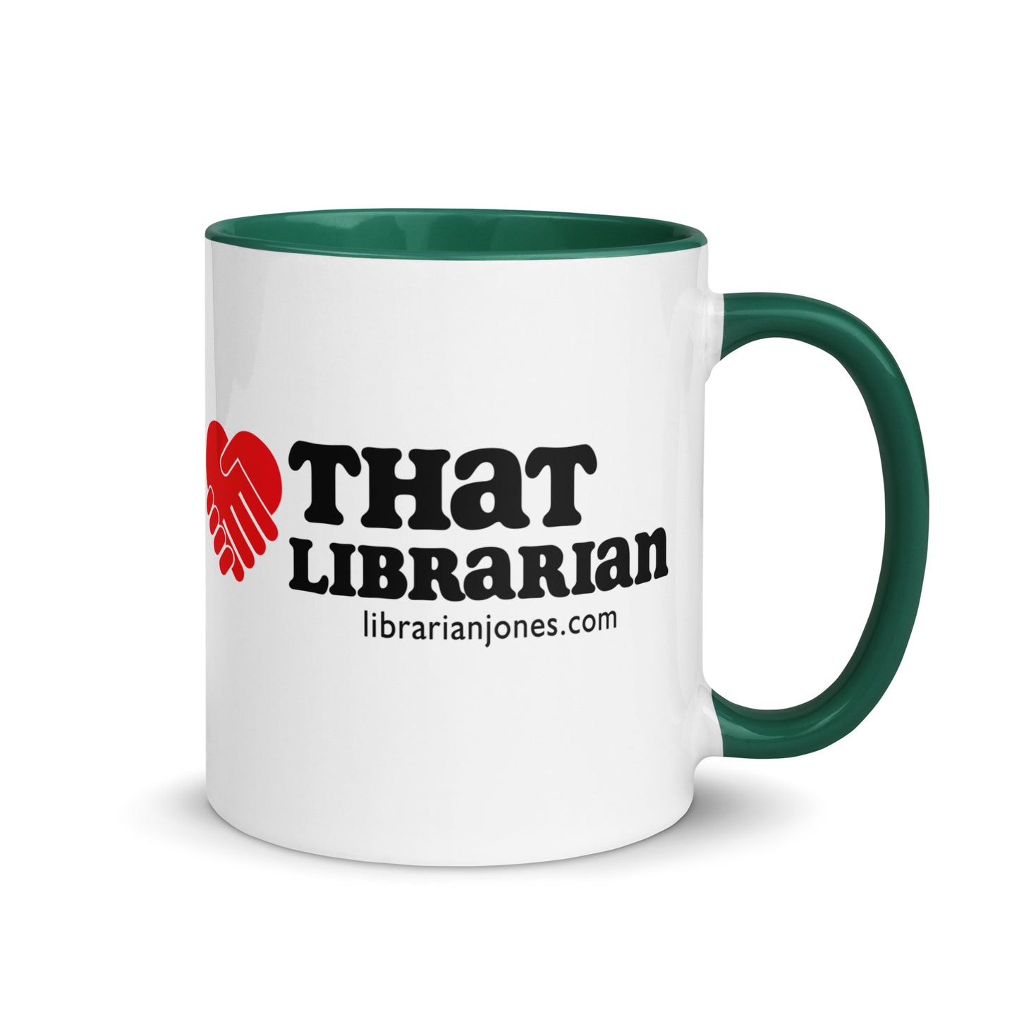 That Librarian Mug with Color Inside