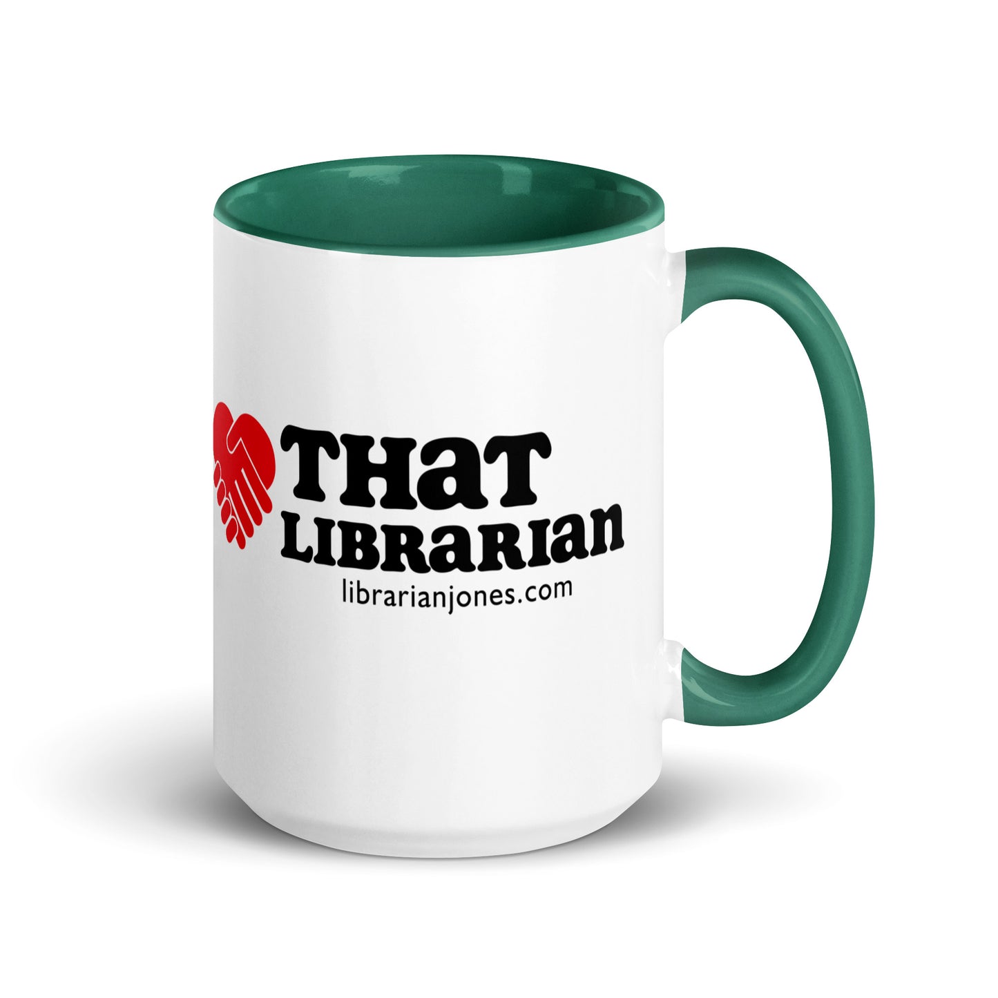 That Librarian Mug with Color Inside