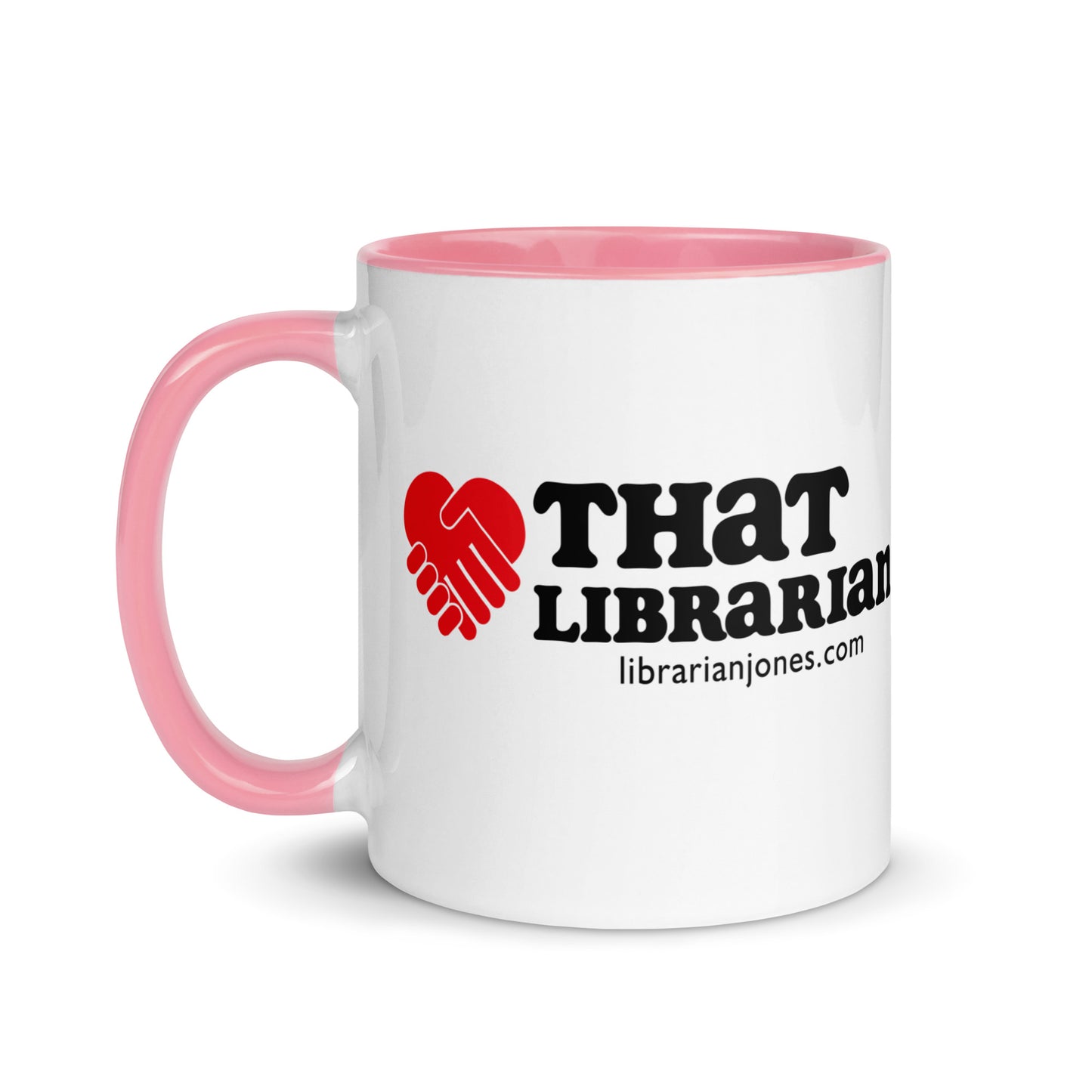 That Librarian Mug with Color Inside