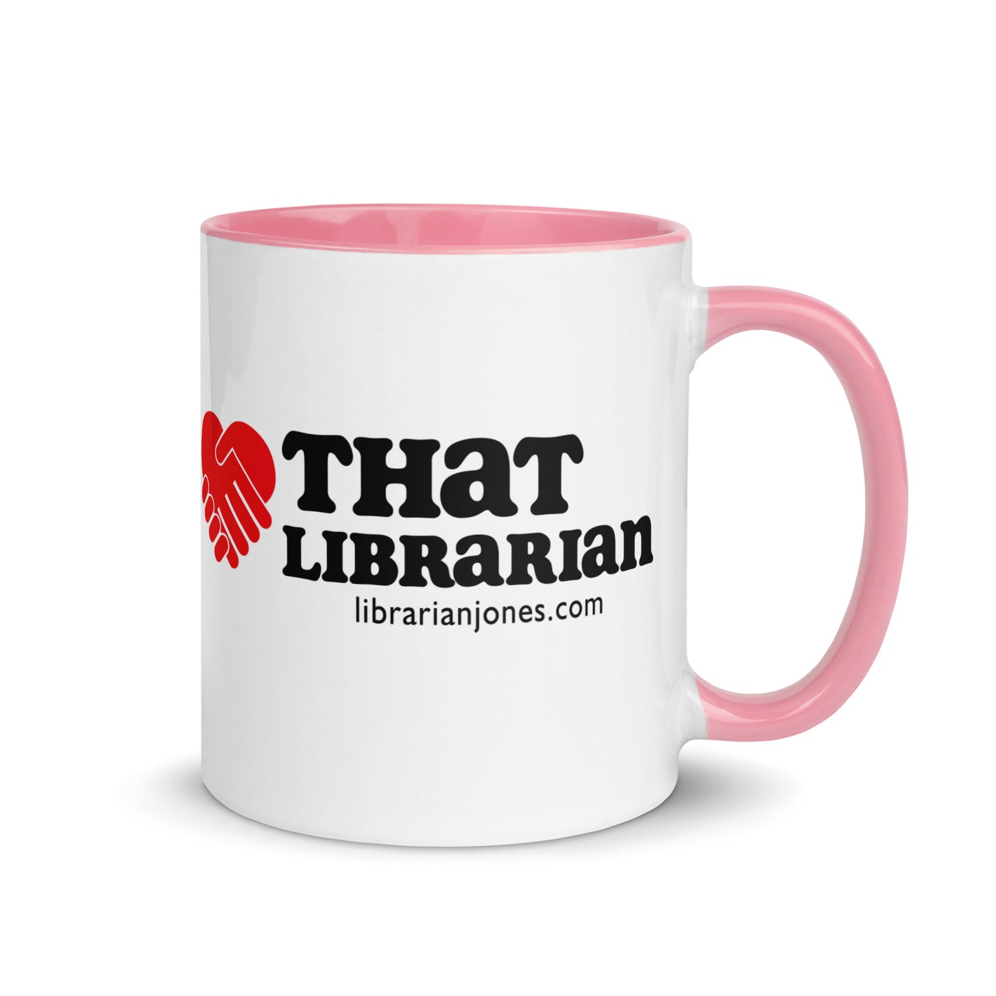 That Librarian Mug with Color Inside