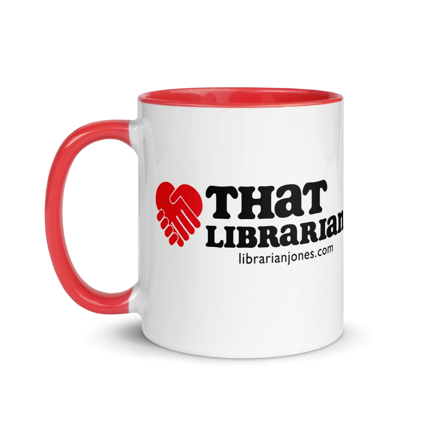 That Librarian Mug with Color Inside