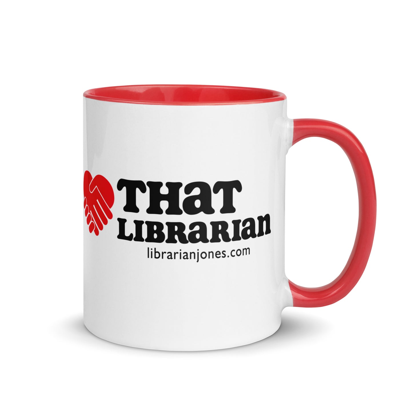 That Librarian Mug with Color Inside