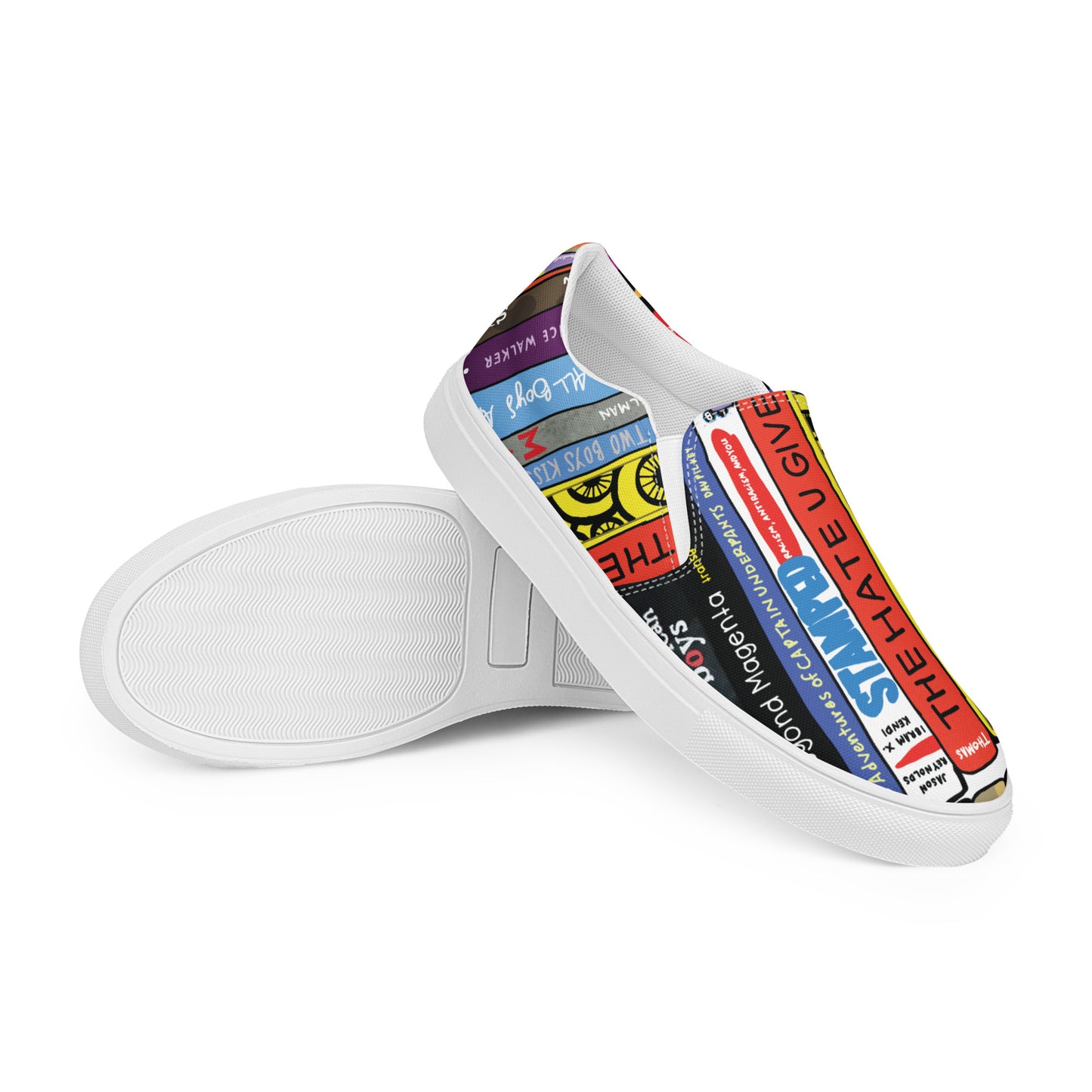 Banned Books Women's Slip-On Canvas Shoes