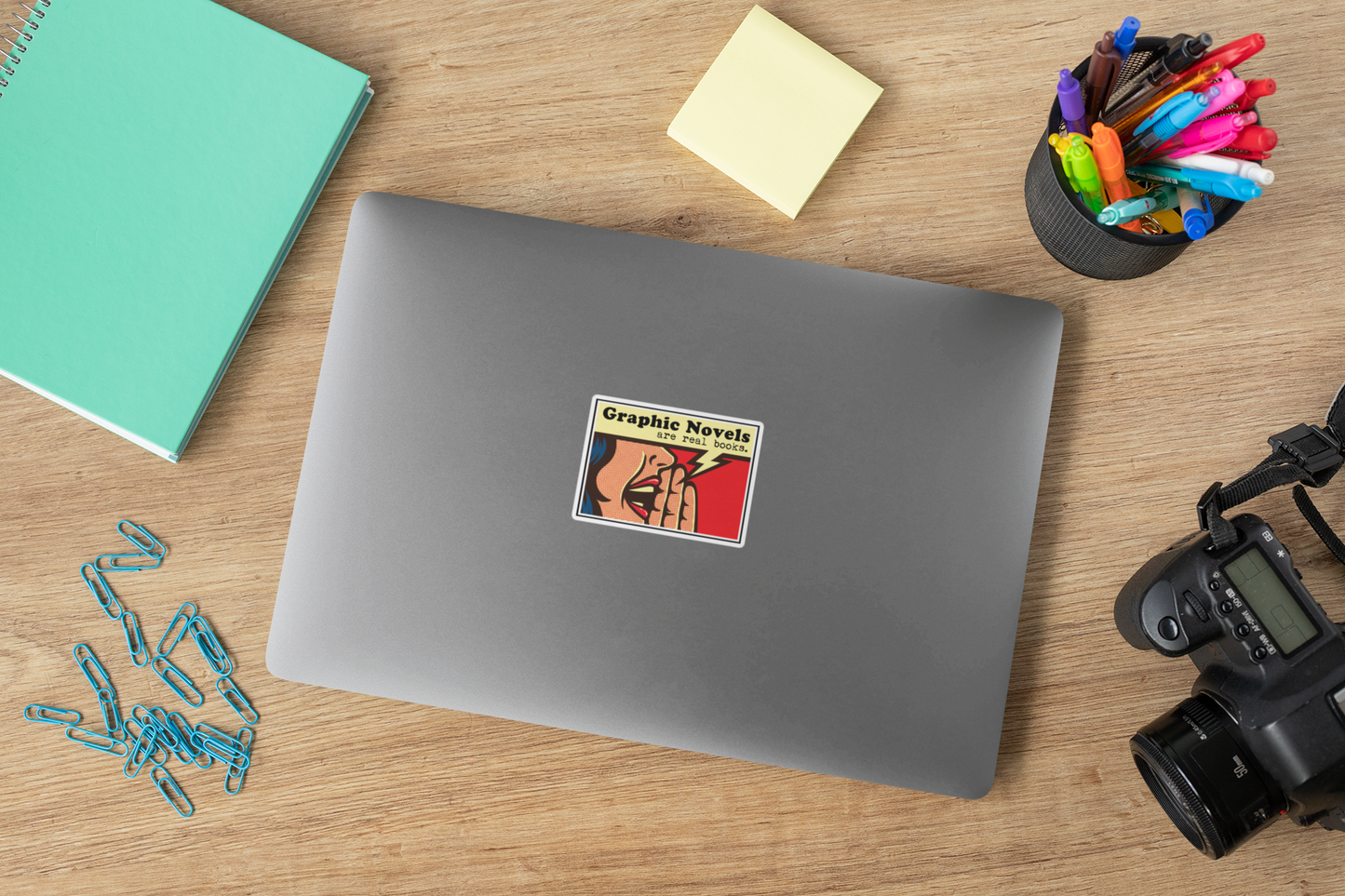 Graphic Novels are Real Books Sticker