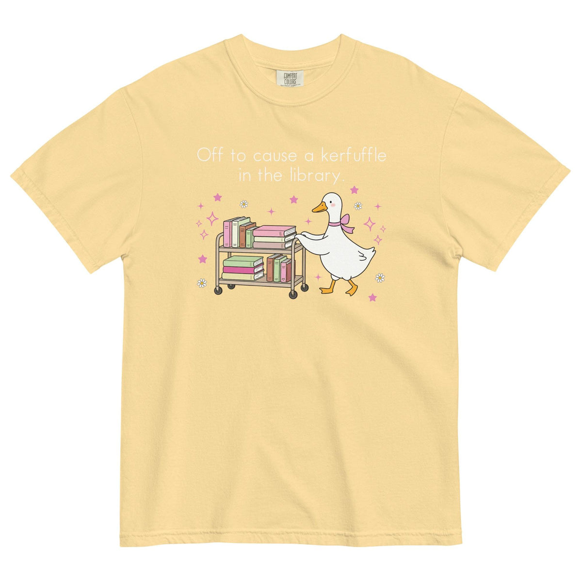 Unisex garment-dyed heavyweight t-shirt