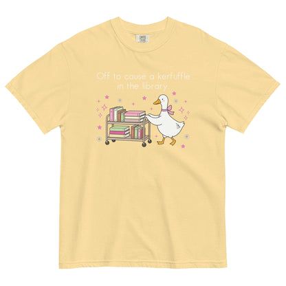 Unisex garment-dyed heavyweight t-shirt