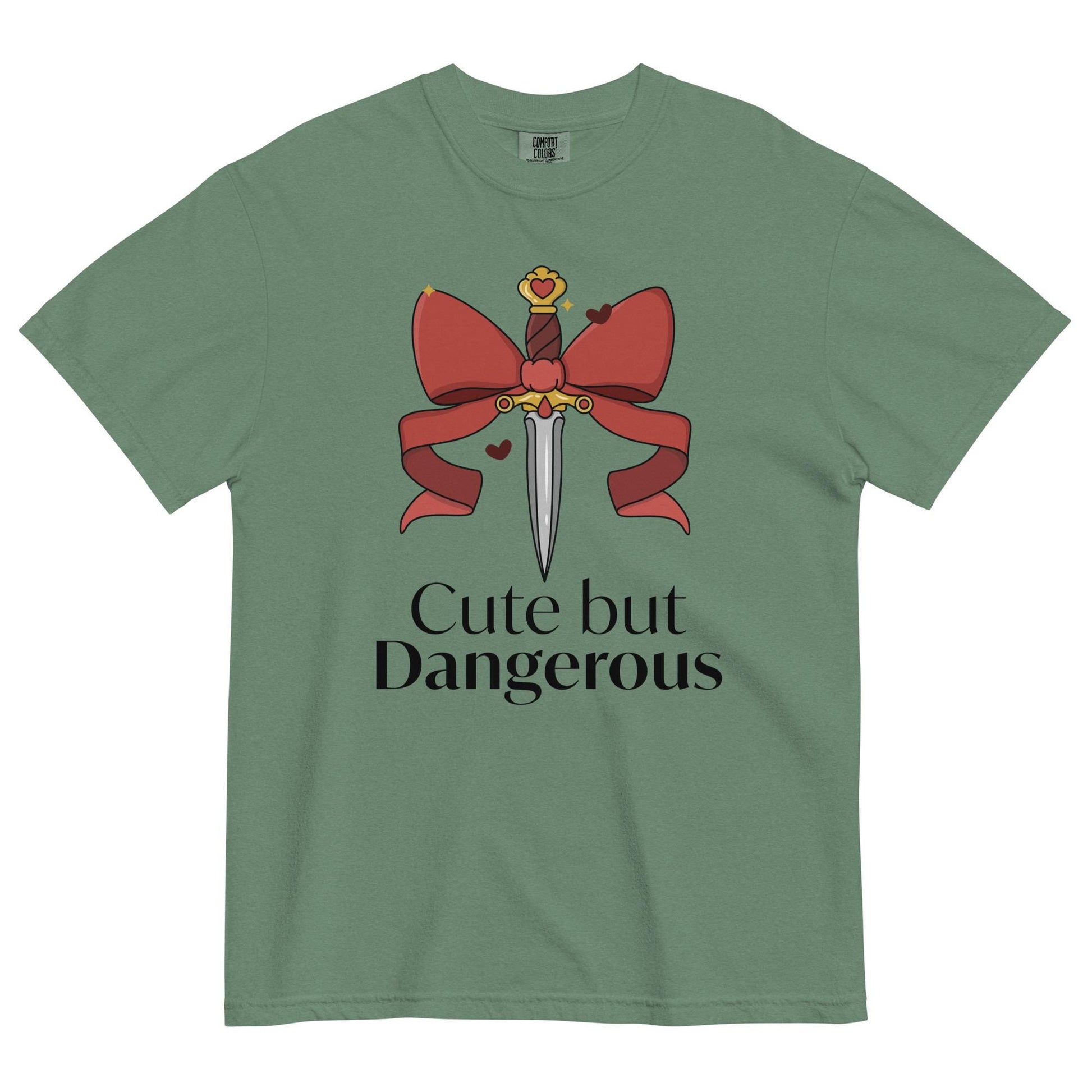 Cute But Dangerous Unisex garment-dyed heavyweight t-shirt