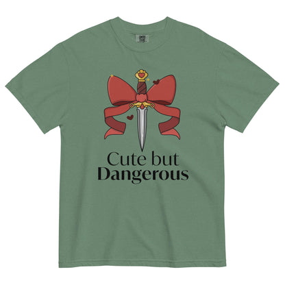 Cute But Dangerous Unisex garment-dyed heavyweight t-shirt