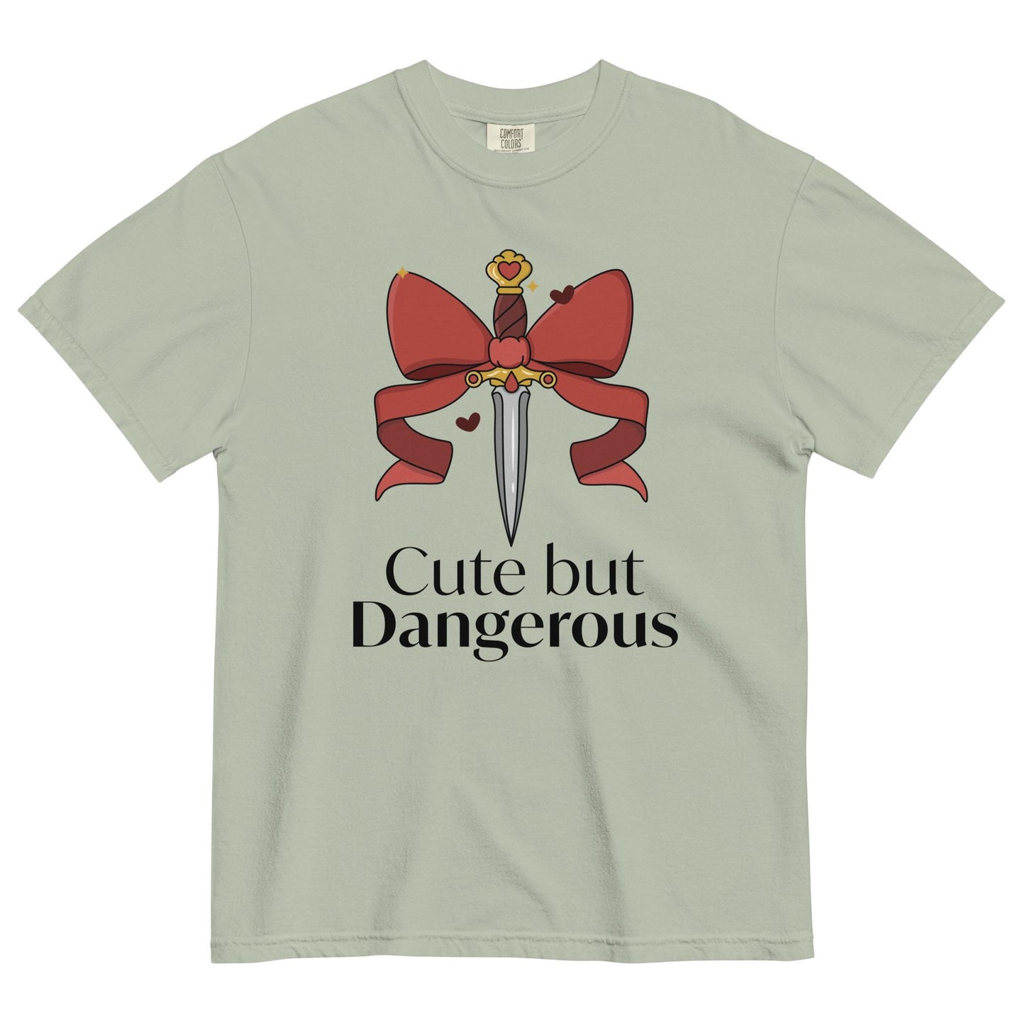 Cute But Dangerous Unisex garment-dyed heavyweight t-shirt