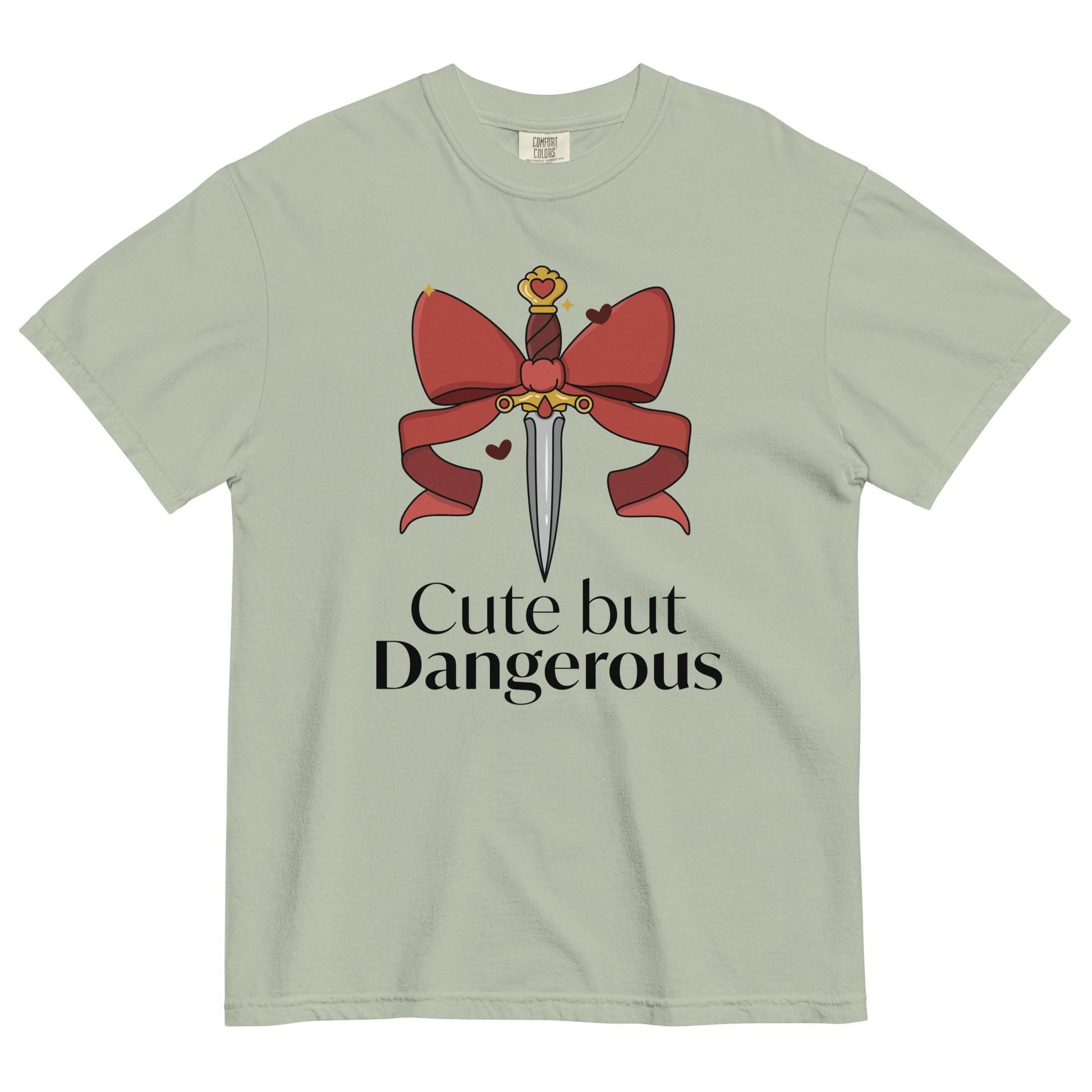 Cute But Dangerous Unisex garment-dyed heavyweight t-shirt