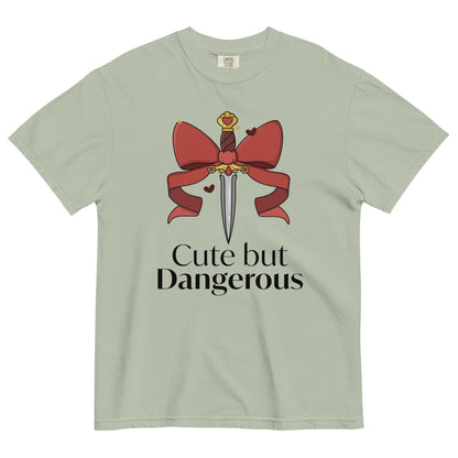 Cute But Dangerous Unisex garment-dyed heavyweight t-shirt
