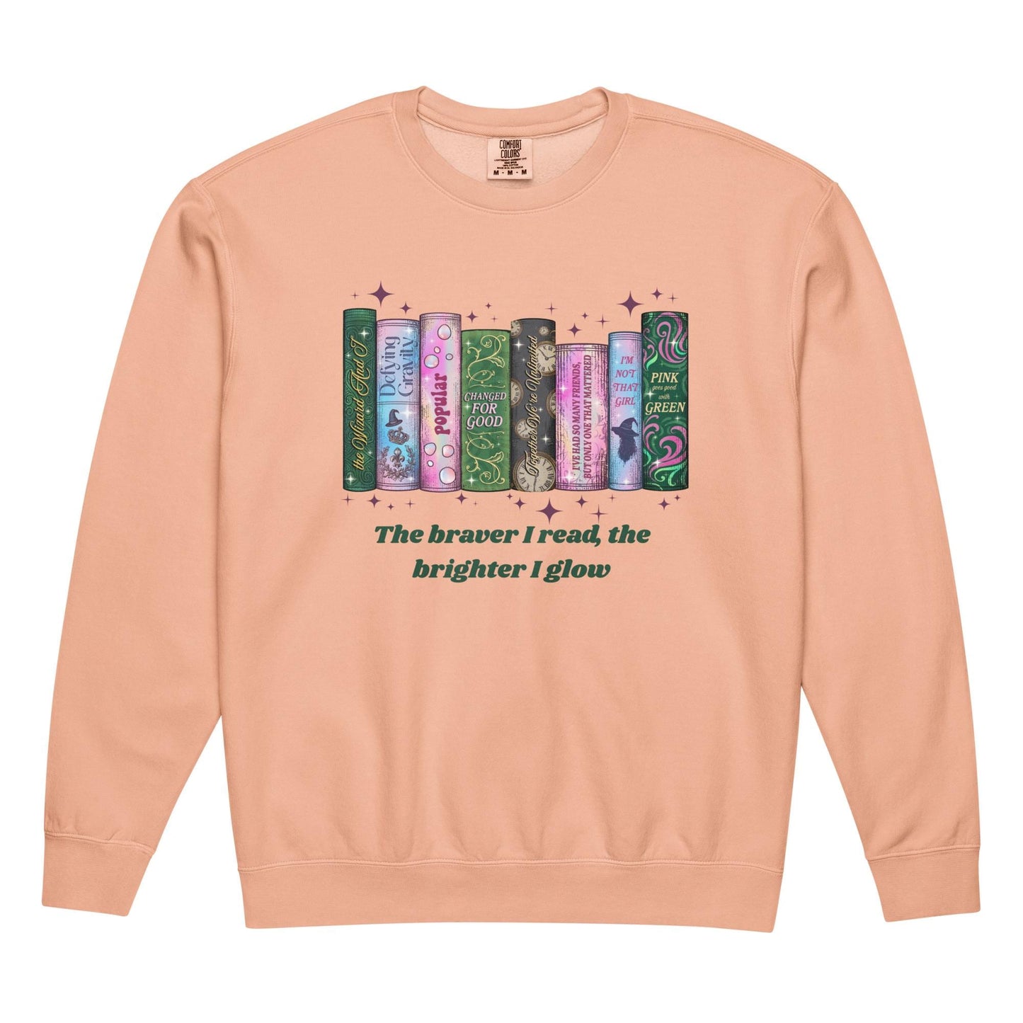 Wicked Sweatshirt with Books Unisex Crewneck Sweatshirt | Wicked Musical