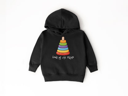 Lord of the Stacking Rings Tolkien Baby Onesie© | Nerdy Baby Shower Gift