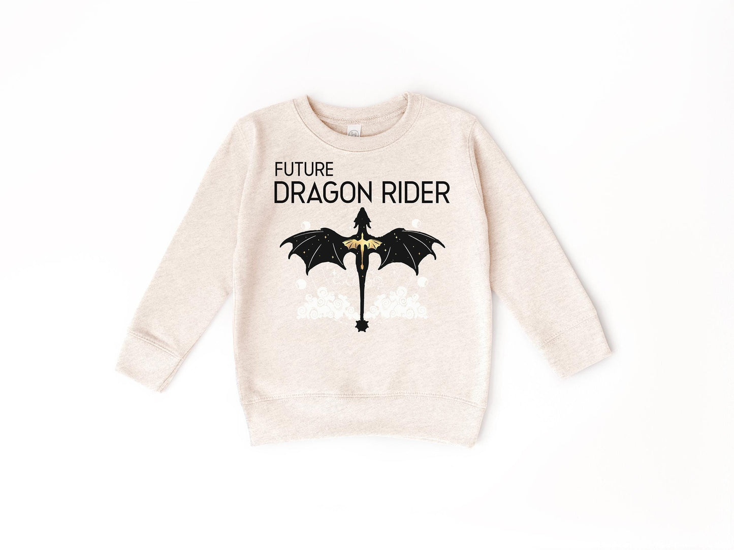 Future Dragon Rider Sweatshirt Nerdy Baby Baby Shower Fourth Wing Merch Bookish Literary Gift
