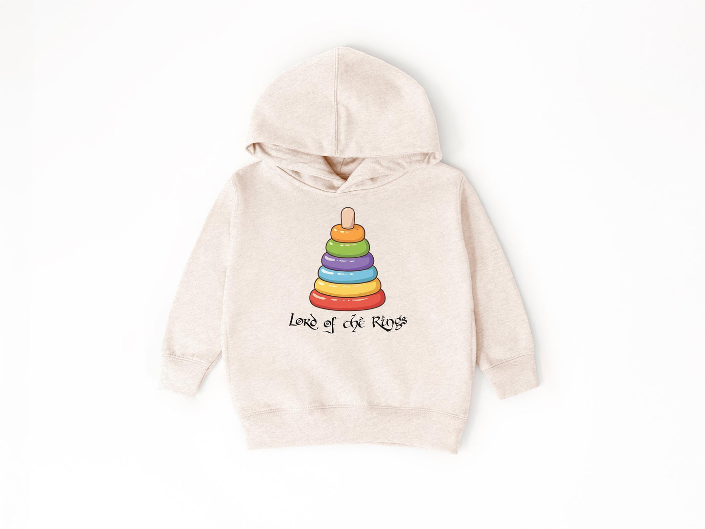 Lord of the Stacking Rings Tolkien Baby Onesie© | Nerdy Baby Shower Gift