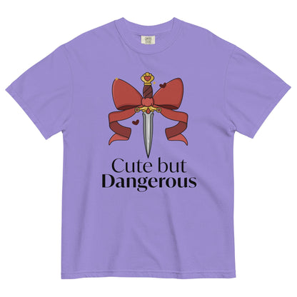 Cute But Dangerous Unisex garment-dyed heavyweight t-shirt