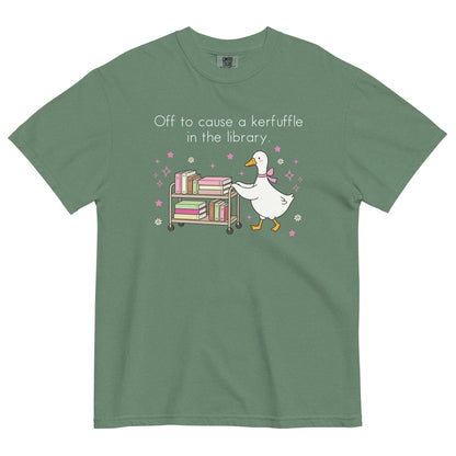 Unisex garment-dyed heavyweight t-shirt