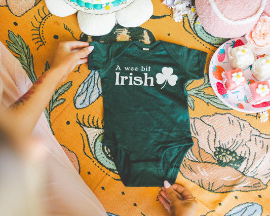 A Wee Bit Irish Baby Bodysuit