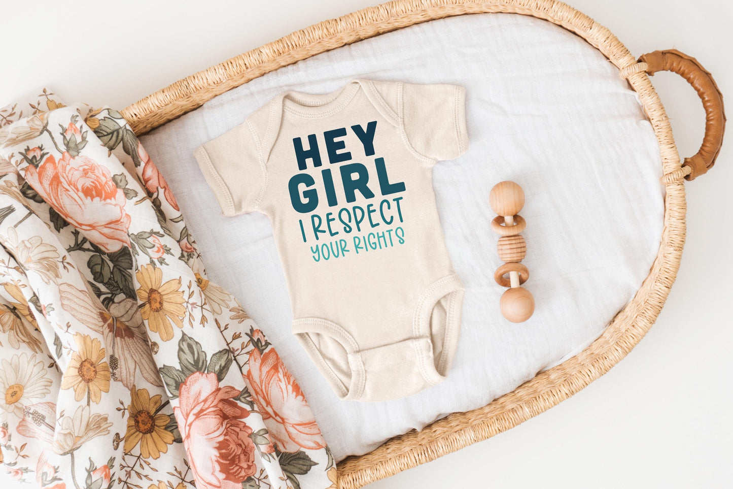 Hey Girl, I Respect Your Rights Infant Bodysuit