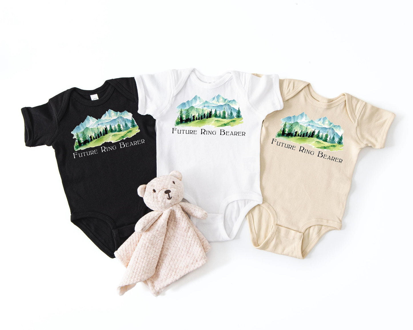 Future Ring Bearer Baby Onesie© | Nerdy Baby Shower Gift