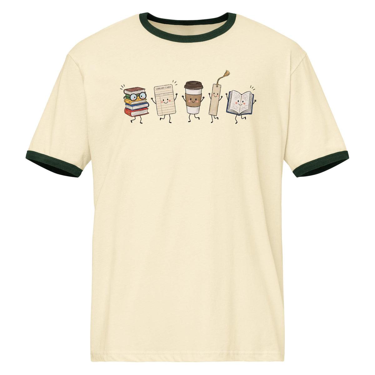 Library Tools Unisex ringer t-shirt