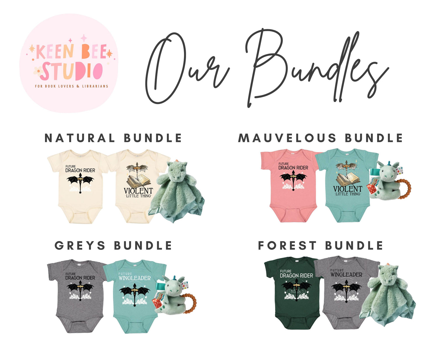 Fourth Wing Baby Gift Box | Future Dragon Rider with Dragon Toy and Socks