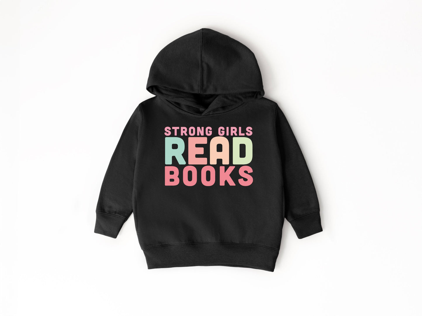 Strong Girls Read Books Baby Bodysuit | Toddler Hoodie