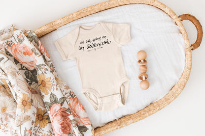 Lord of the Ring Inspired Baby Bodysuit: Adventure - Soft Cotton, Newborn