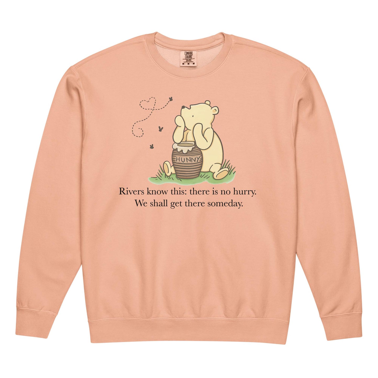 Winnie-The-Pooh Sweatshirt – Cozy Reading Sweatshirt | Unisex Crewneck Pullover
