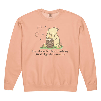 Winnie-The-Pooh Sweatshirt – Cozy Reading Sweatshirt | Unisex Crewneck Pullover