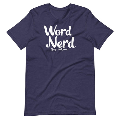 Word Nerd T-Shirt | Funny Librarian Shirt | Book Lover Tee | Teacher Gift for Readers & Writers