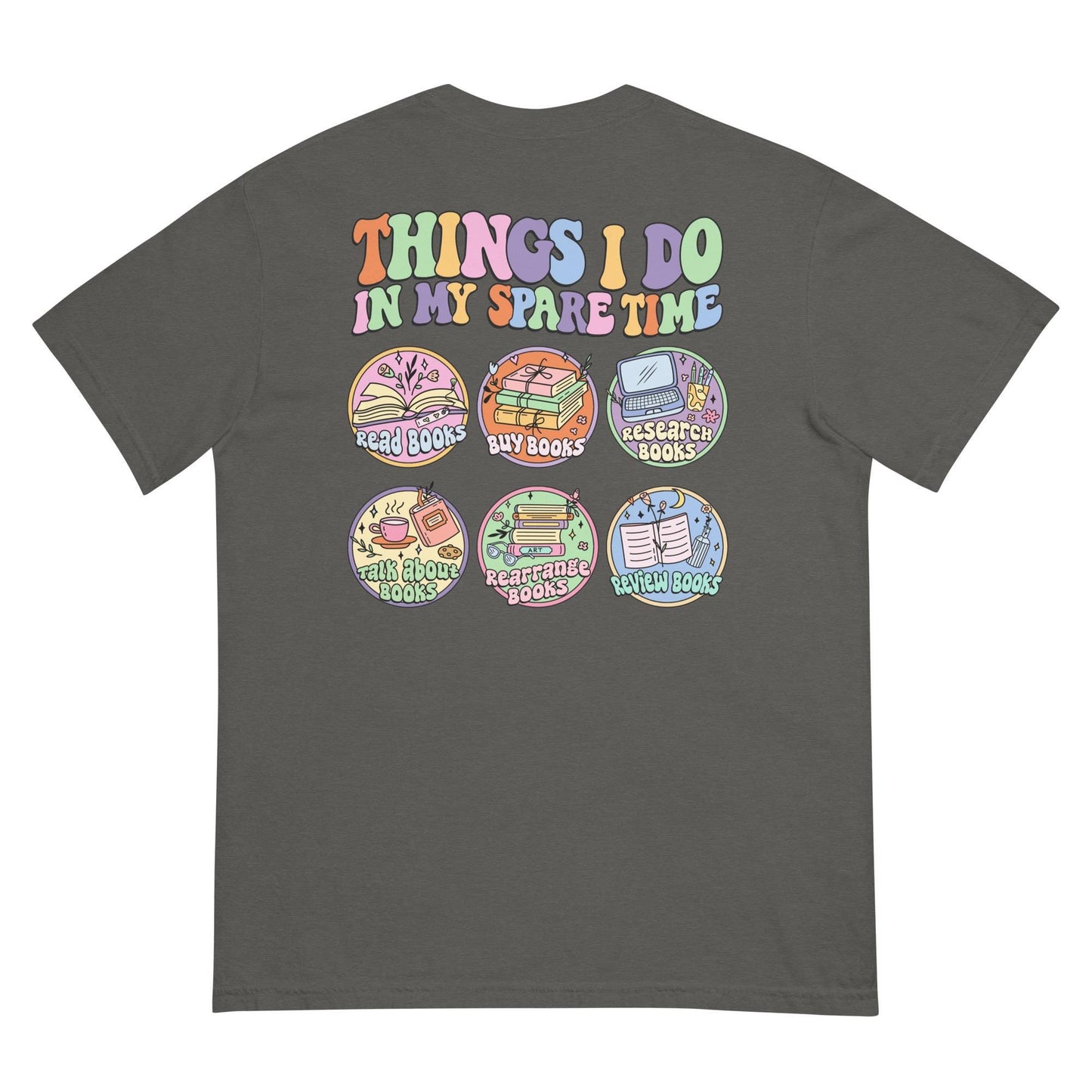 Unisex garment-dyed heavyweight t-shirt