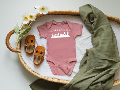 Second Breakfast Club Hobbit & LOTR Nerdy Baby Shower Gift Onesie©