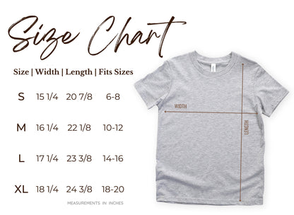 Kindergarten Swoosh Back To School Youth Short Sleeve T-Shirt | First Day of School