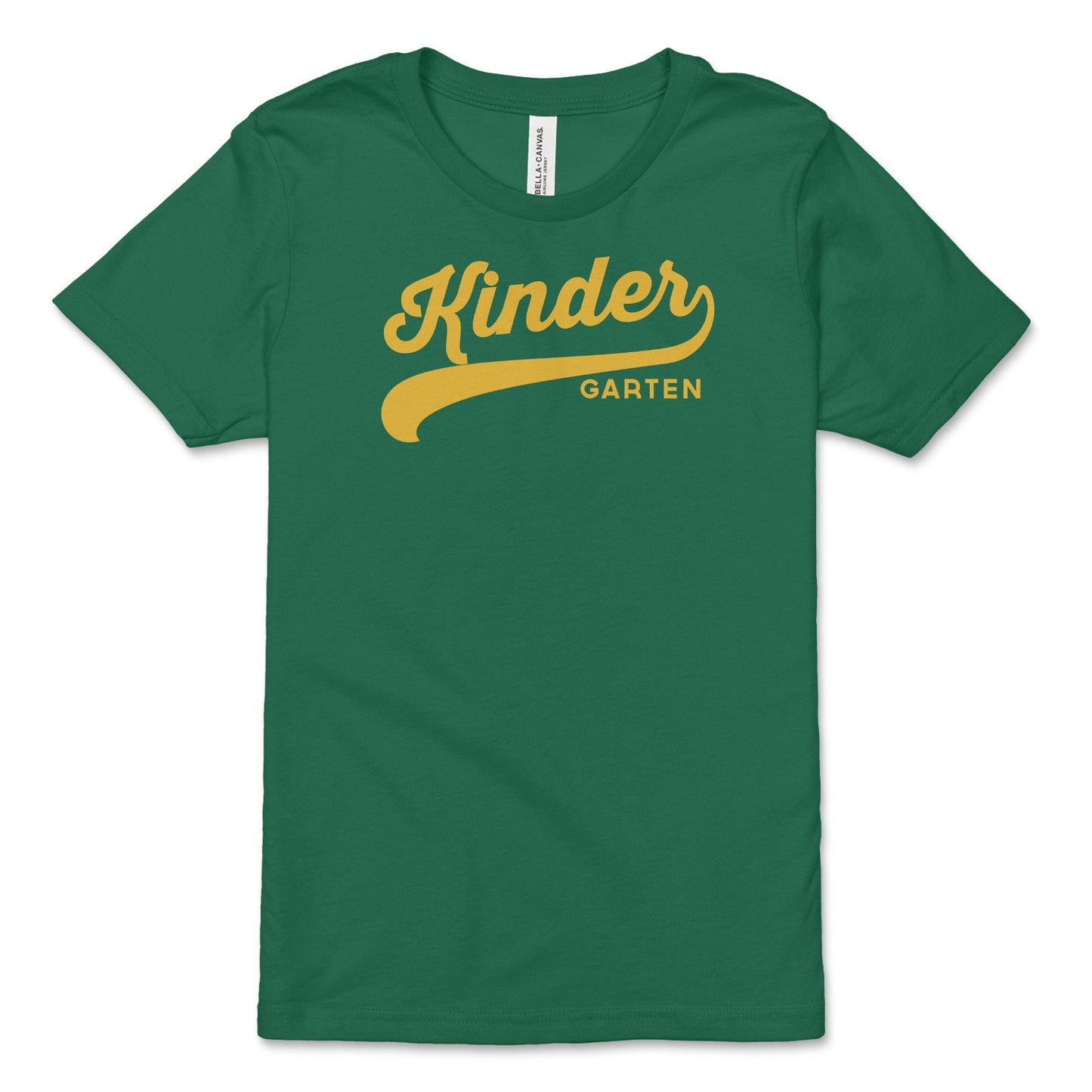 Kindergarten Swoosh Back To School Youth Short Sleeve T-Shirt | First Day of School