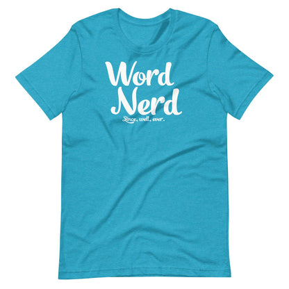 Word Nerd T-Shirt | Funny Librarian Shirt | Book Lover Tee | Teacher Gift for Readers & Writers