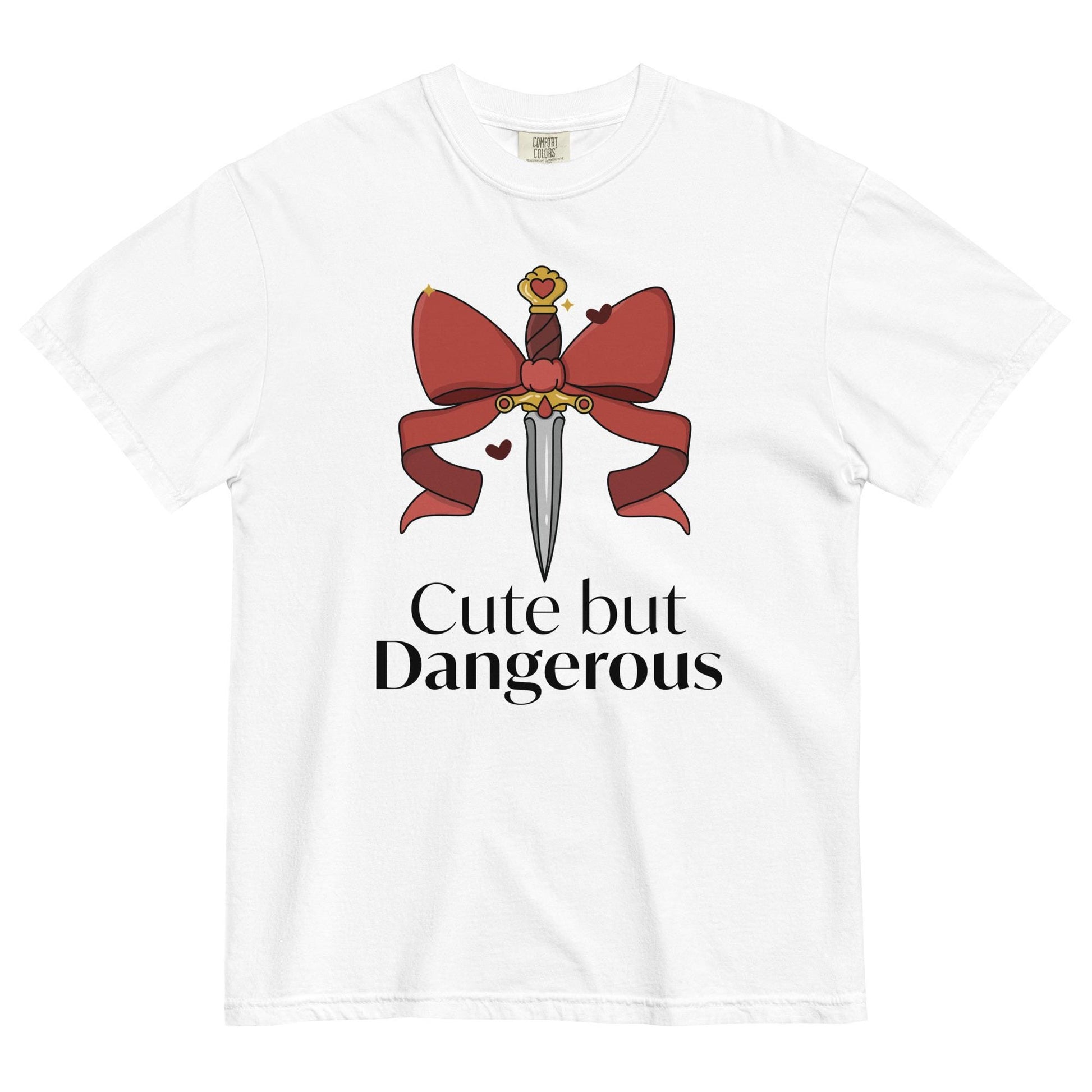 Cute But Dangerous Unisex garment-dyed heavyweight t-shirt