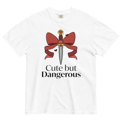 Cute But Dangerous Unisex garment-dyed heavyweight t-shirt