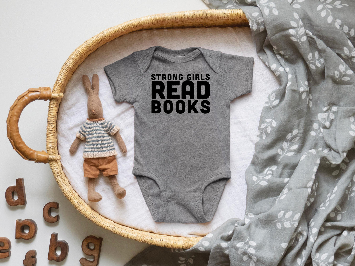 Strong Girls Read Books Baby Bodysuit | Toddler Hoodie