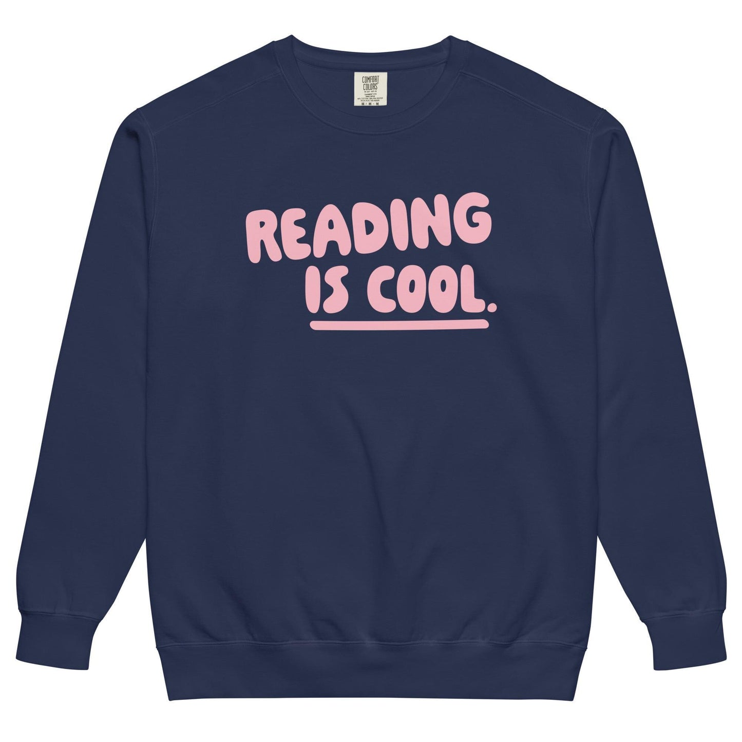 Unisex garment-dyed sweatshirt