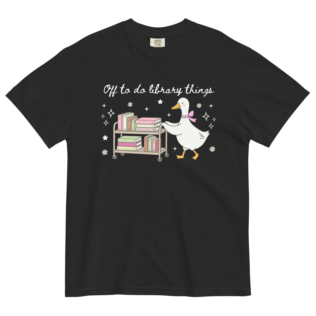 Unisex garment-dyed heavyweight t-shirt