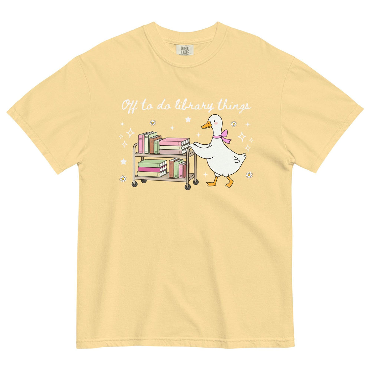 Unisex garment-dyed heavyweight t-shirt