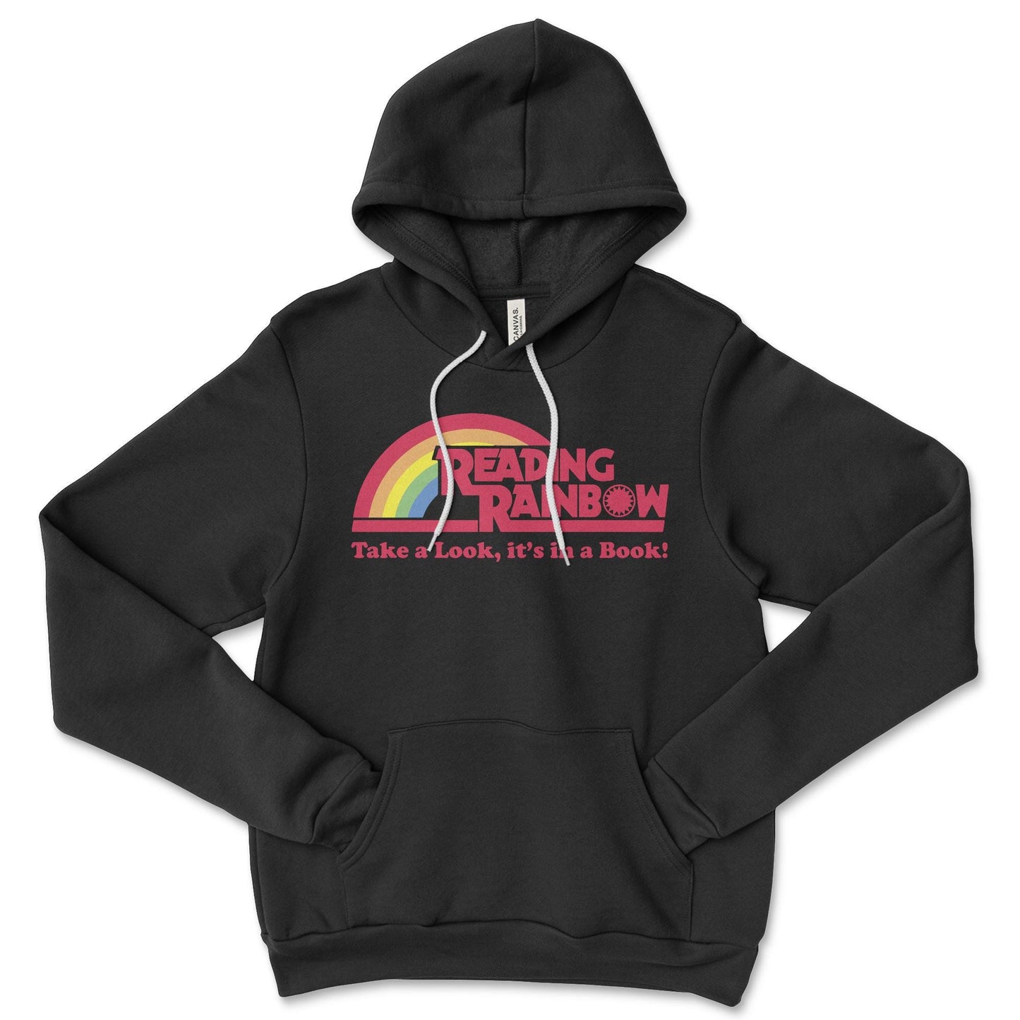 Reading Rainbow Hoodie: Retro 80s Book Lover Sweatshirt