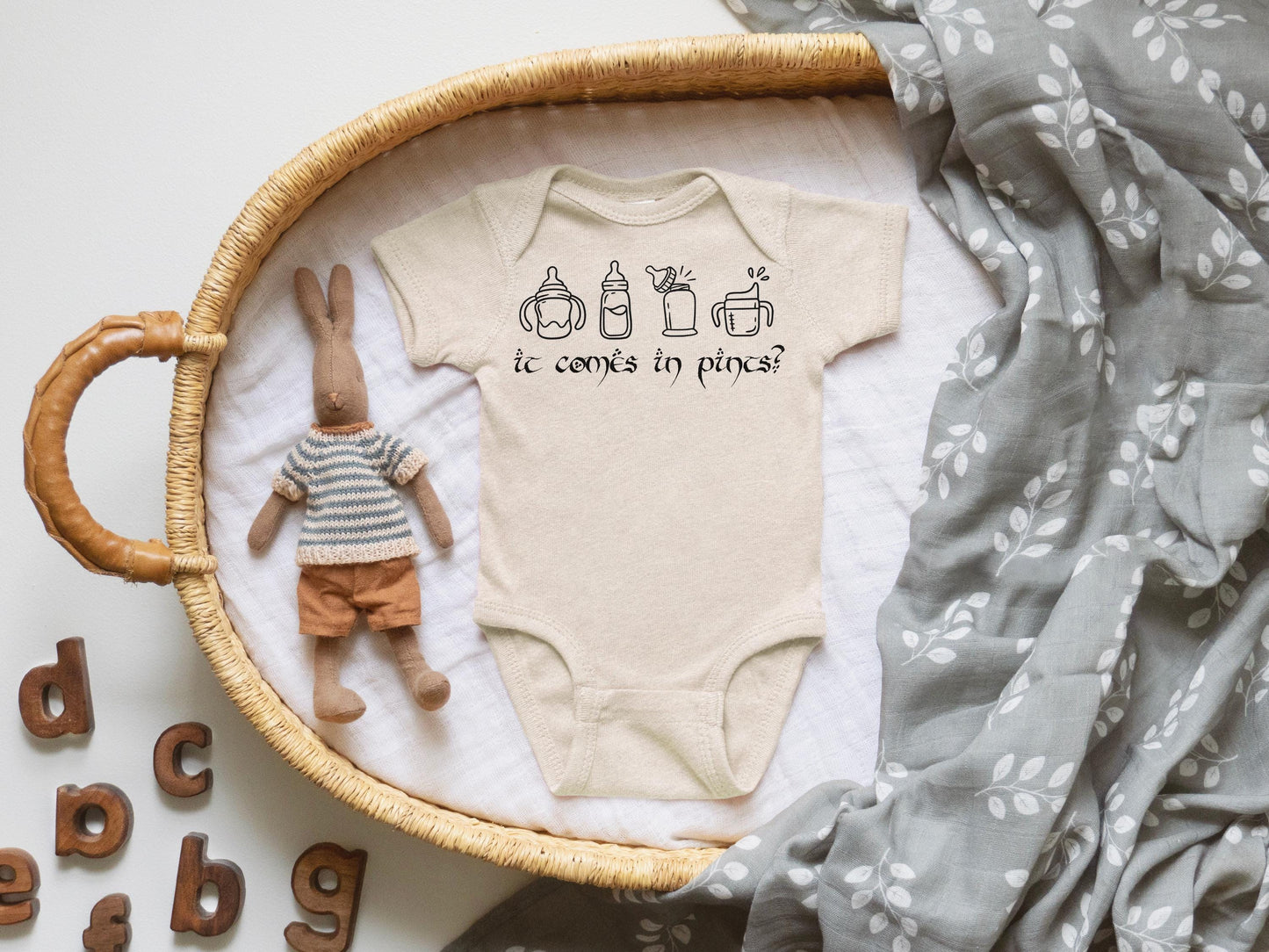 It Comes in Pints Baby Bodysuit