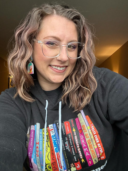 Youth and Children's Authors I'm With the Banned Books Librarian Sweatshirt