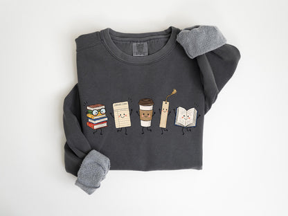Librarian Sweatshirt, Book Lover Crewneck, Library Tools Shirt, School Librarian Gift, Bookish Teacher Sweatshirt, Library Worker Gift