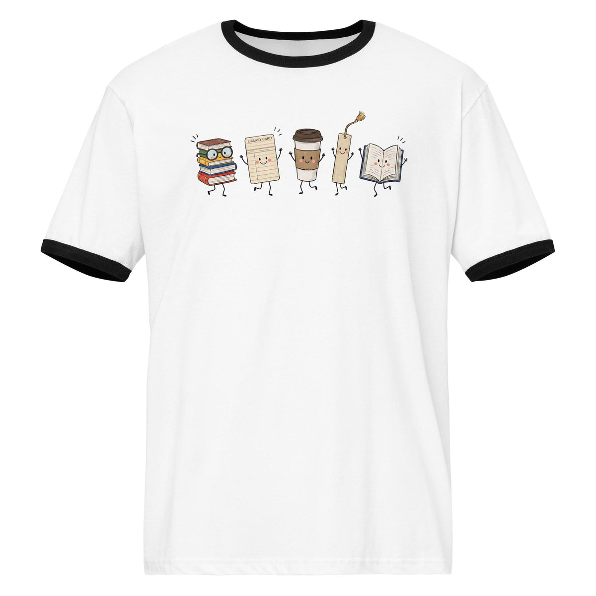Library Tools Unisex ringer t-shirt