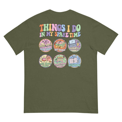 Unisex garment-dyed heavyweight t-shirt