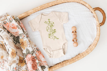 Eowyn I am No Man Bodysuit Nerdy Baby Bodysuit Baby Shower Bodysuit Infant Clothing  Baby Clothing