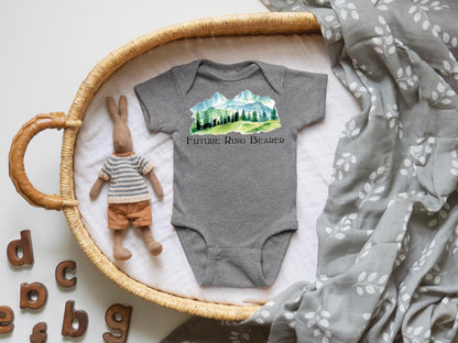 Future Ring Bearer Baby Onesie© | Nerdy Baby Shower Gift